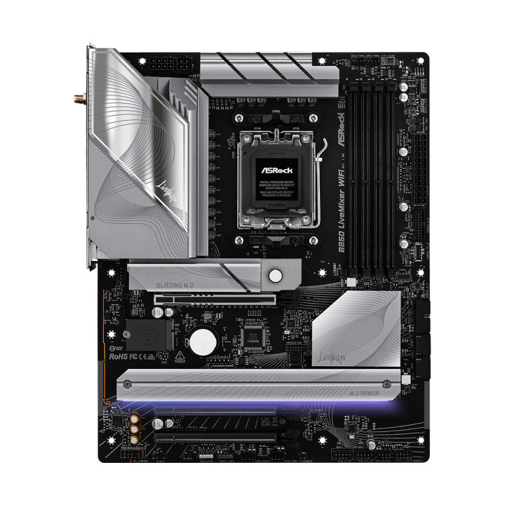 Asrock B850 LiveMixer WiFi AMD B850 Ranhura AM5 ATX