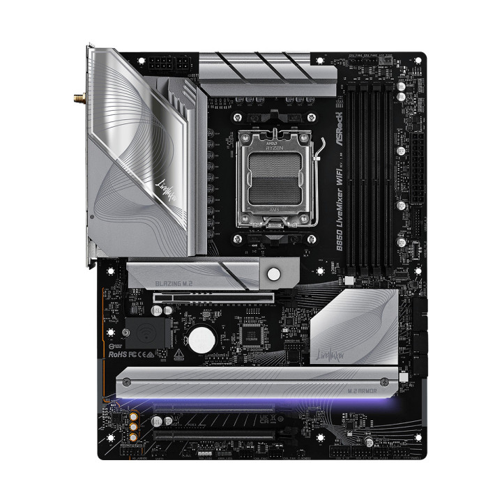 Asrock B850 LiveMixer WiFi AMD B850 Ranhura AM5 ATX