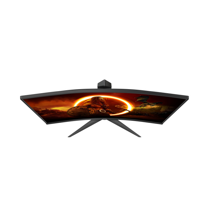 AOC G2 C27G2Z3 BK monitor de ecrã 68,6 cm (27") 1920 x 1080 pixels Full HD LED Preto, Vermelho