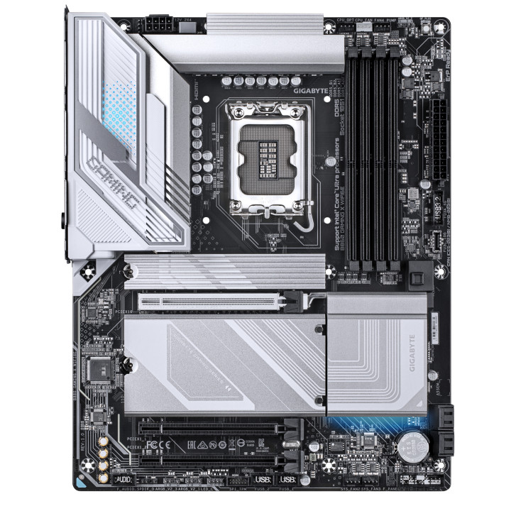 GIGABYTE B860 GAMING X WIFI6E motherboard Intel B860 LGA 1851 (Socket V1) ATX