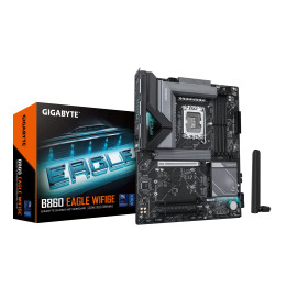 GIGABYTE B860 EAGLE WIFI6E motherboard Intel B860 LGA 1851 (Socket V1) ATX