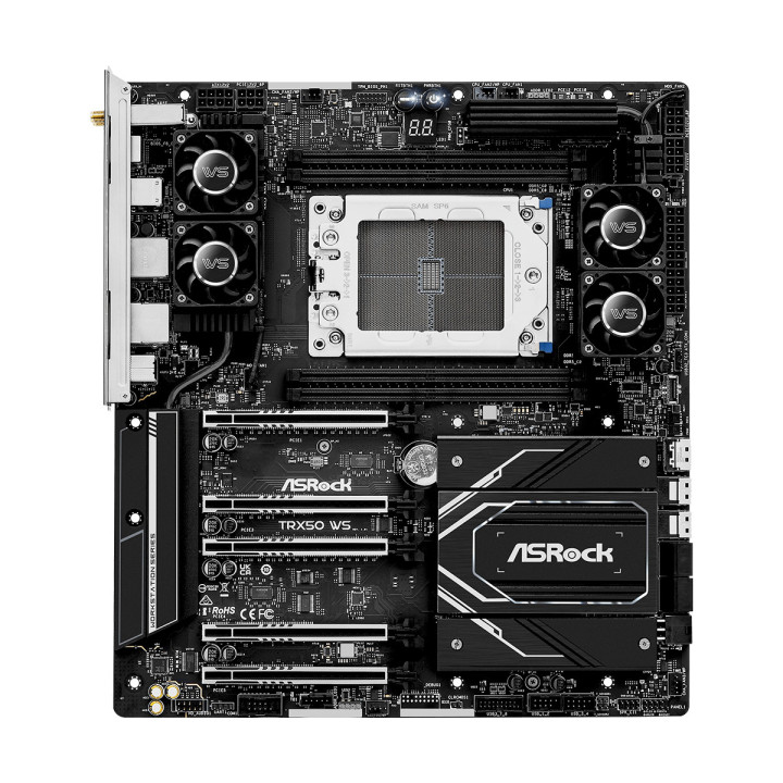 Asrock TRX50 WS AMD TRX50 Socket sTR5 ATX extensível