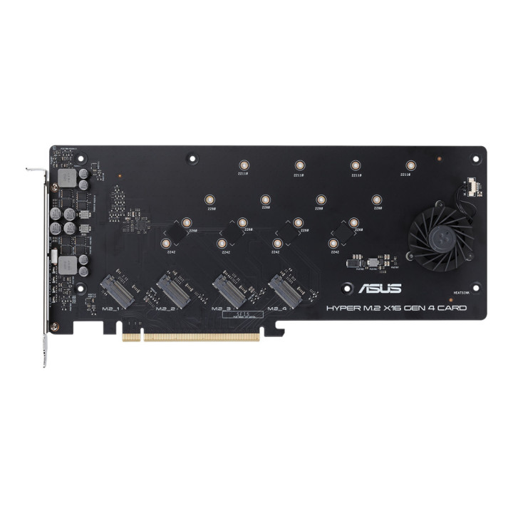 ASUS Hyper M.2 x16 Gen 4 placa adaptador de interface Interno