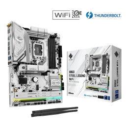 Asrock B860 Steel Legend WiFi Intel B860 LGA 1851 (Socket V1) ATX
