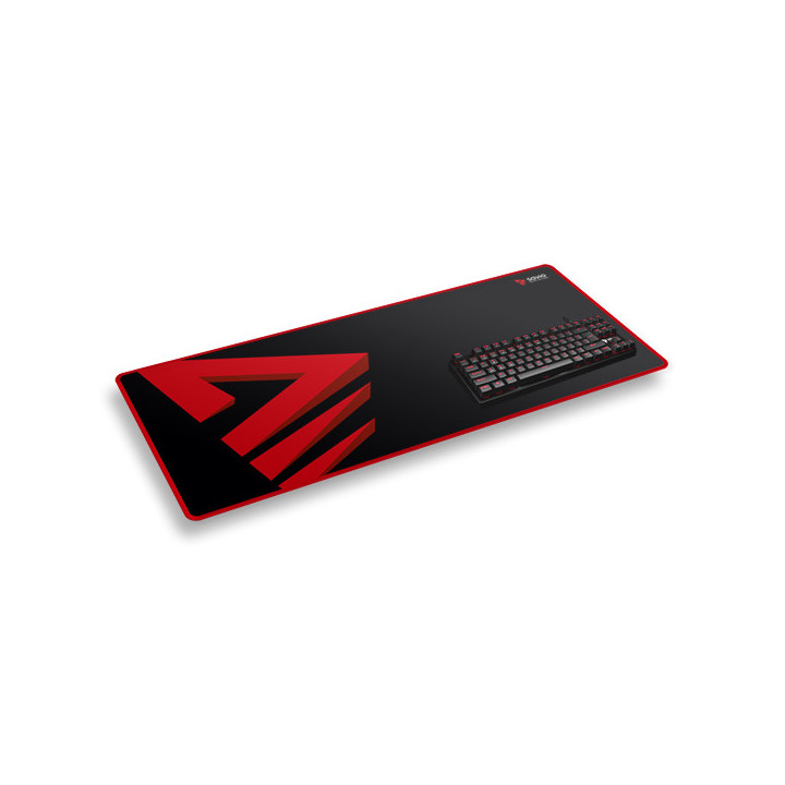 Savio Turbo Dynamic Tapete Gaming Preto, Vermelho