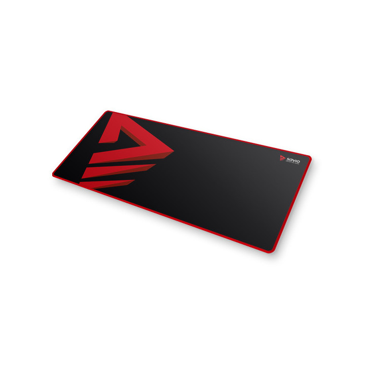 Savio Turbo Dynamic Tapete Gaming Preto, Vermelho