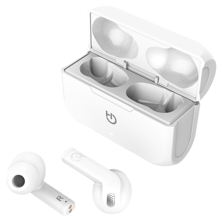 Hiditec FENIX Auscultadores True Wireless Stereo (TWS) Intra-auditivo Chamadas Música Bluetooth Branco