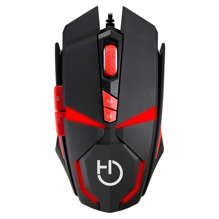 Hiditec MICRURUS rato Jogos Mão direita USB Type-A Laser 8100 DPI