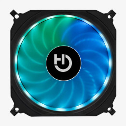 Hiditec N10 Caixa de computador Ventoinha 12 cm Preto 1 unidade(s)