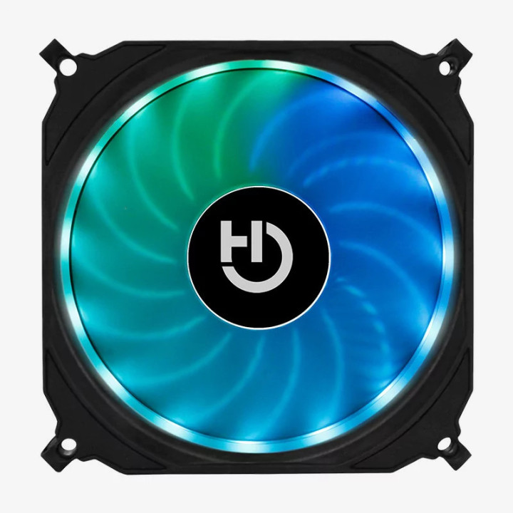 Hiditec N10 Caixa de computador Ventoinha 12 cm Preto 1 unidade(s)