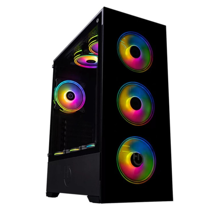 Caixa ATX Hiditec Z20 AURA Preta
