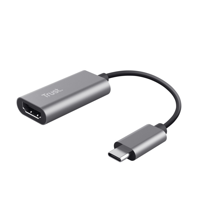 Trust Dalyx adaptador gráfico USB Cinzento