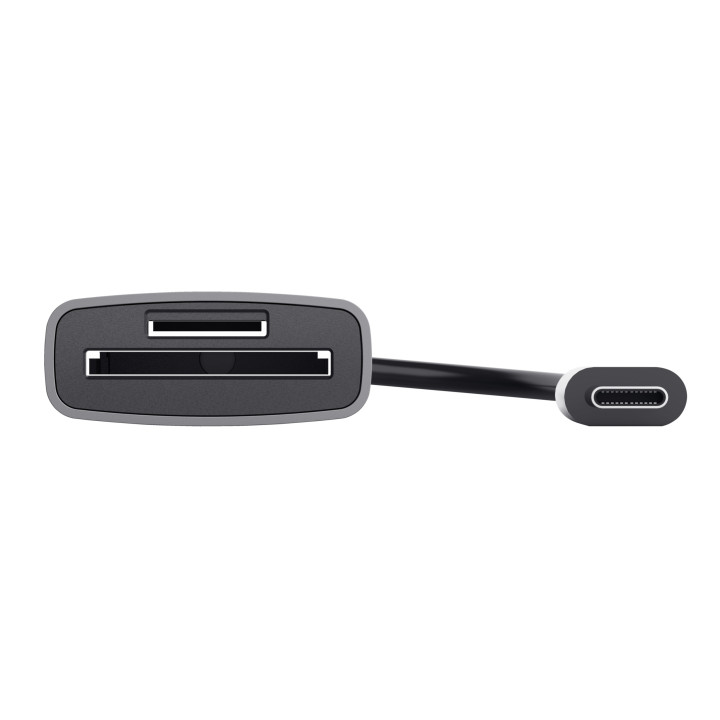 Trust 24136 leitor de cartões USB 3.2 Gen 1 (3.1 Gen 1) Type-C Alumínio