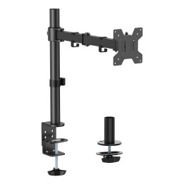 AISENS DT32TSR-277 montagem e suporte para monitores 81,3 cm (32") Secretária Preto