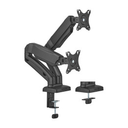 AISENS DT32TSR-221 montagem e suporte para monitores 81,3 cm (32") Secretária Preto