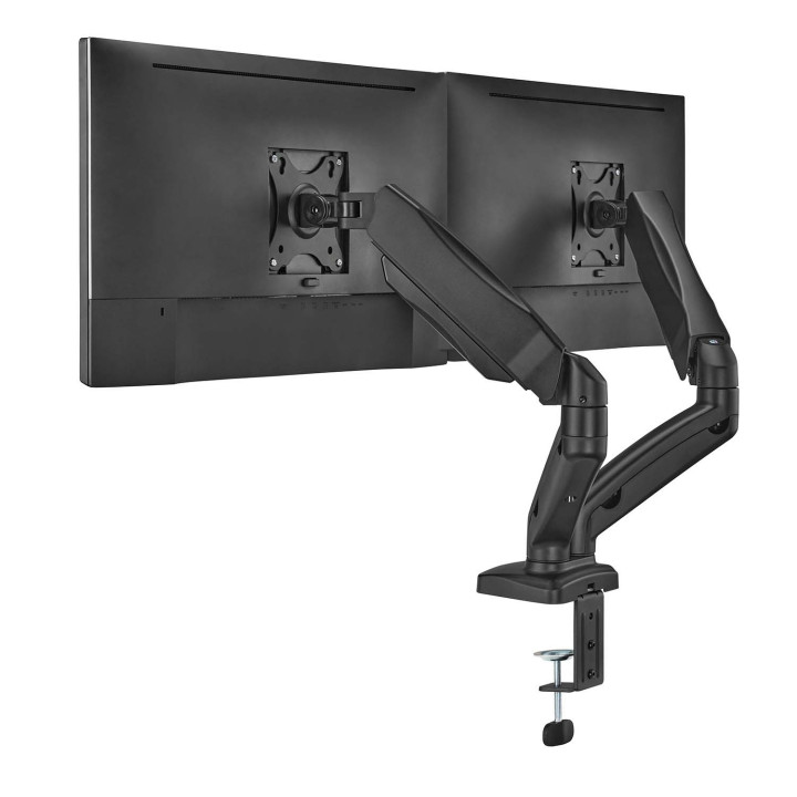 AISENS DT32TSR-221 montagem e suporte para monitores 81,3 cm (32") Secretária Preto