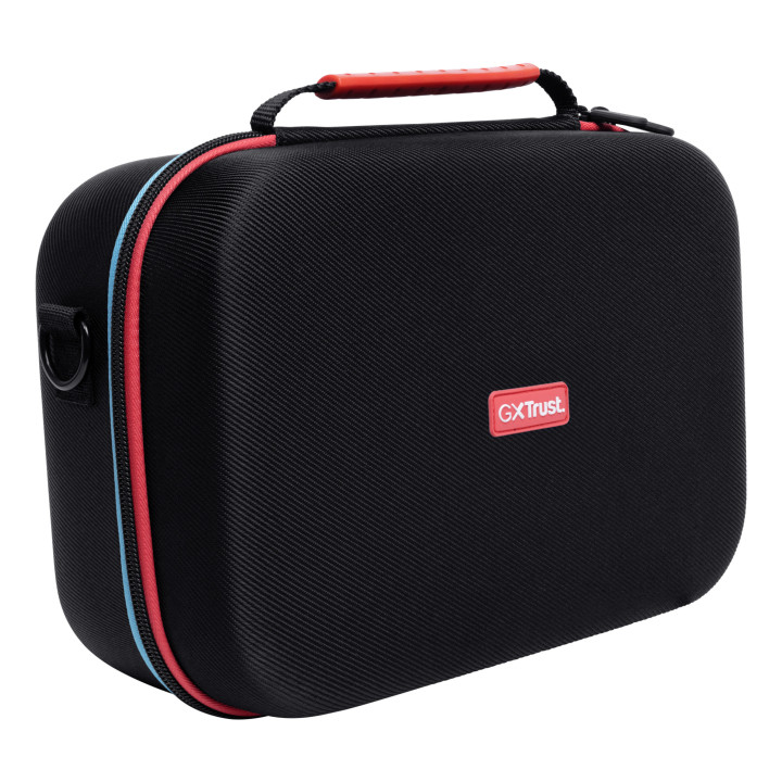 Trust GXT 1247 Capa dura Nintendo Preto, Azul, Vermelho