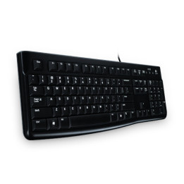 Logitech Keyboard K120 for Business teclado Universal USB Ucraniano Preto