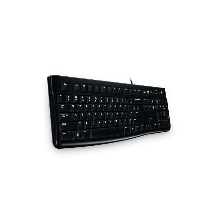 Logitech Keyboard K120 for Business teclado Universal USB Ucraniano Preto