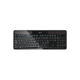 Logitech Wireless Solar Keyboard K750 teclado Universal RF Wireless QWERTZ Alemão Preto