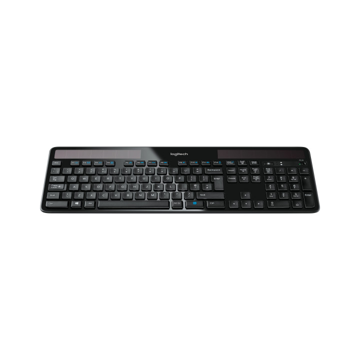 Logitech Wireless Solar Keyboard K750 teclado Universal RF Wireless QWERTZ Alemão Preto