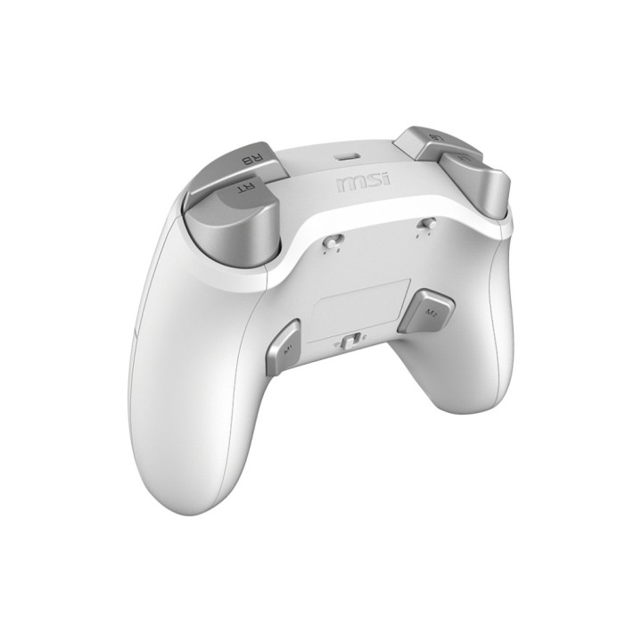 MSI FORCE GC300 WIRELESS WHITE controlador de jogo Branco USB 2.0 Gamepad Analógico PC