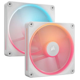 Corsair iCUE LINK LX140-R RGB Caixa de computador Ventoinha 14 cm Branco 2 unidade(s)