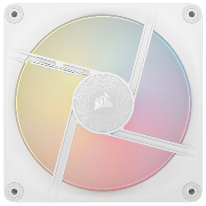 Corsair iCUE LINK LX140-R RGB Caixa de computador Ventoinha 14 cm Branco 2 unidade(s)