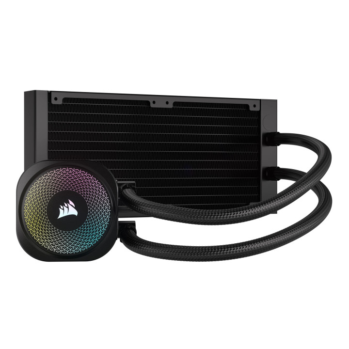 Corsair NAUTILUS 240 RS ARGB Liquid Processador Refrigerador líquido all-in-one Preto 1 unidade(s)