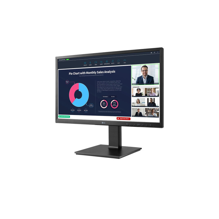 LG 24BP75CP-B monitor de ecrã 60,5 cm (23.8") 1920 x 1080 pixels Full HD LED Preto