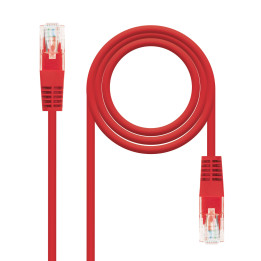 Nanocable 10.20.0403-R cabo de rede Vermelho 3 m Cat6e U UTP (UTP)