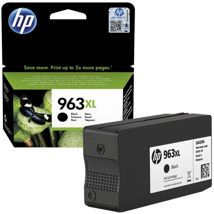 Tinteiro Original HP 963XL Preto de elevado rendimento