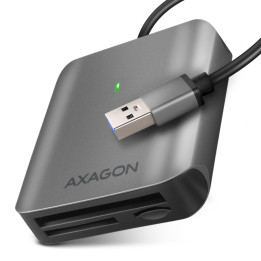 Axagon CRE-S3 External card reader USB-A 3.2 Gen 1 3-slot & lun SD microSD CF leitor de cartões USB 3.2 Gen 1 (3.1 Gen 1)
