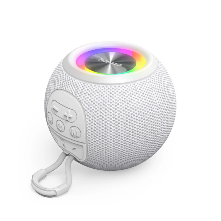 Hama 00188238 Altifalante Portátil e ou para festa Coluna portátil mono Branco 5 W