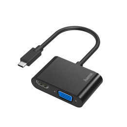 Hama 00200313 adaptador gráfico USB 4096 x 2160 pixels Preto
