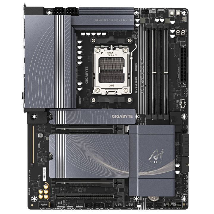 GIGABYTE B850 AI TOP motherboard AMD B850 Ranhura AM5 ATX