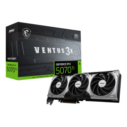 Gráfica MSI GeForce RTX 5070 Ti 16G VENTUS 3X OC NVIDIA 16 GB GDDR7
