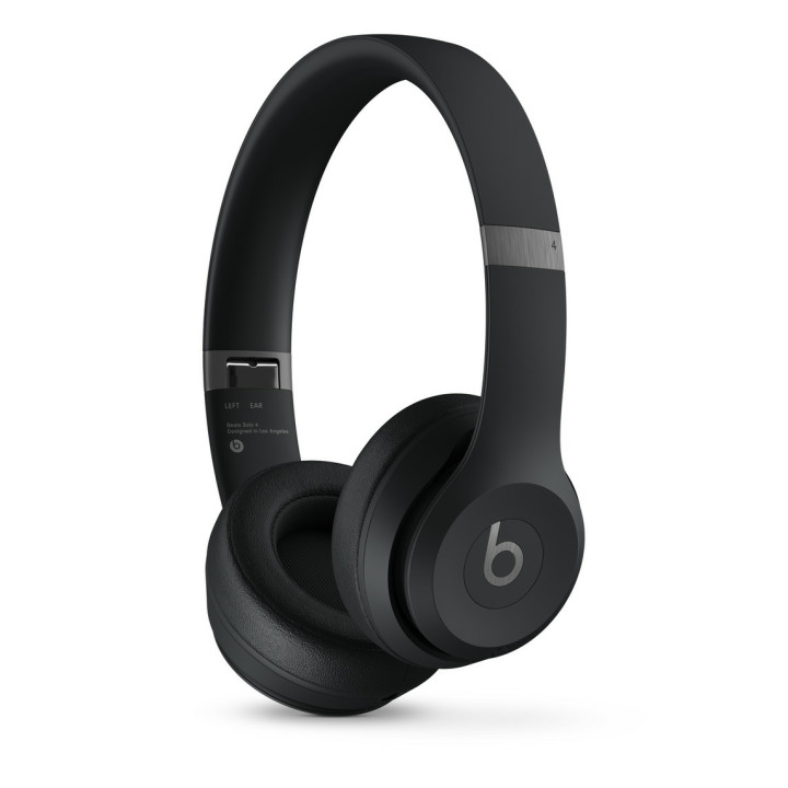 Apple Beats Solo 4 Auscultadores Com fios e sem fios Fita de cabeça Chamadas Música USB Type-C Bluetooth Preto