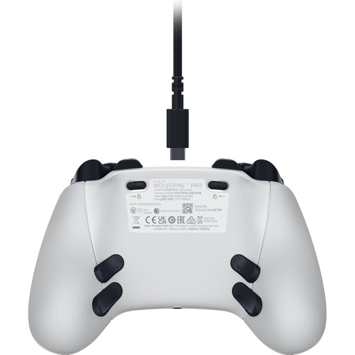 Razer Wolverine V3 Pro Branco USB Gamepad Analógico PC, Xbox Series S, Xbox Series X