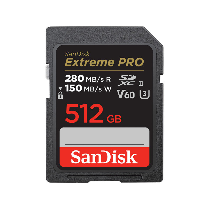 SanDisk SDSDXEP-512G-GN4IN cartão de memória 512 GB SDXC UHS-II Classe 10