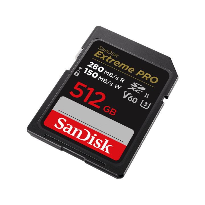 SanDisk SDSDXEP-512G-GN4IN cartão de memória 512 GB SDXC UHS-II Classe 10