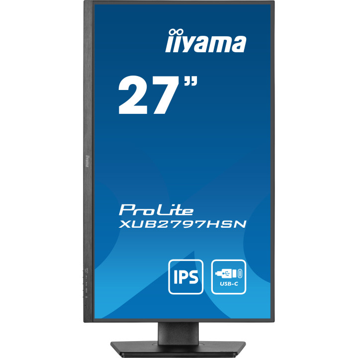 iiyama ProLite XUB2797HSN-B2 monitor de ecrã 68,6 cm (27") 1920 x 1080 pixels Full HD LED Preto