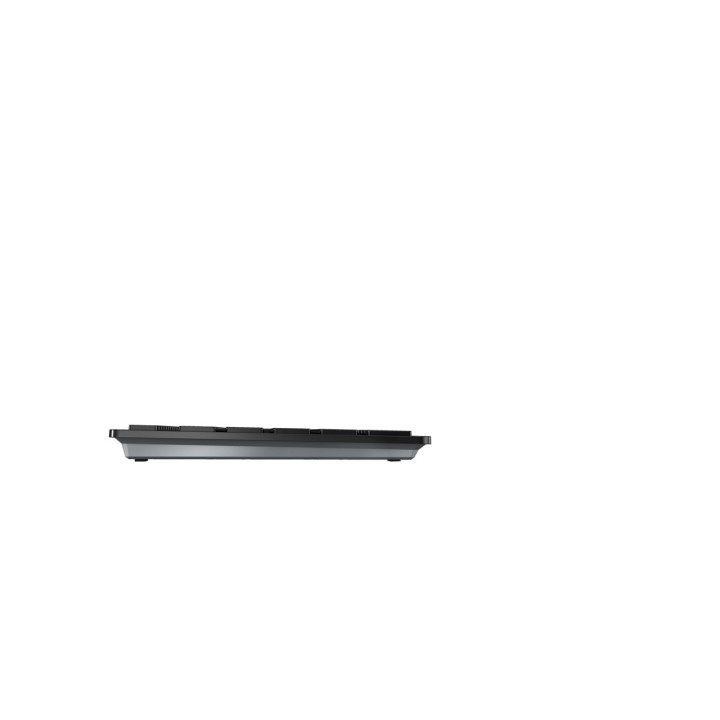 CHERRY DW 9500 SLIM teclado Rato incluído Universal RF Wireless + Bluetooth QWERTY Espanhol Preto, Cinzento