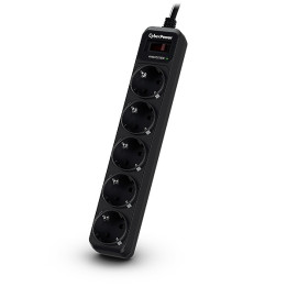 CyberPower B0520SC0-DE estabilizador de corrente Preto 5 tomada(s) CA 200 - 250 V 1,8 m