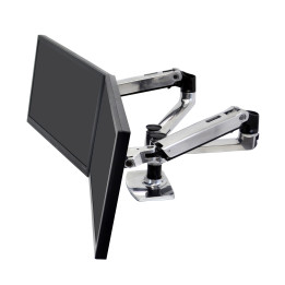 Ergotron LX Series 45-245-026 montagem e suporte para monitores 68,6 cm (27") Secretária Prateado