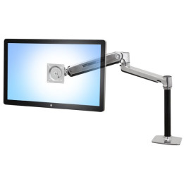 Ergotron LX Series LX HD Sit-Stand 116,8 cm (46") Secretária Alumínio