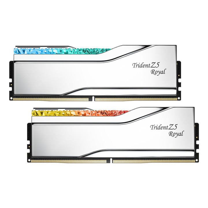 Memória G.Skill Trident Z5 Royal RGB White 48GB (2x24GB) DDR5 7200MHz