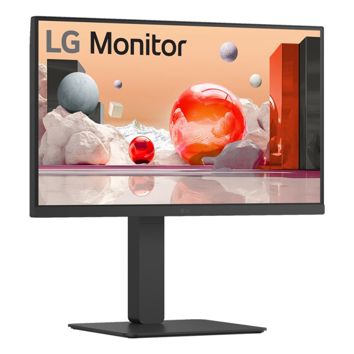 LG 24BA750-B monitor de ecrã 60,5 cm (23.8") 1920 x 1080 pixels Full HD LCD Preto