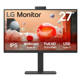 LG 27BA850-B monitor de ecrã 68,6 cm (27") 1920 x 1080 pixels Full HD Preto