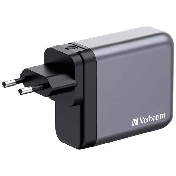Verbatim GNC-140 Universal Preto, Cinzento AC Carregamento rápido Interior